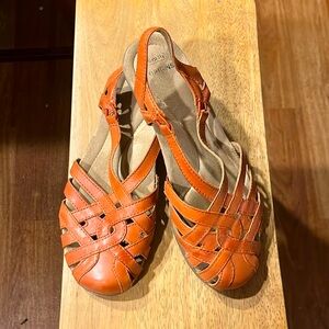 Earth Origins Belle Brielle Ginger Spice/Orange sandals